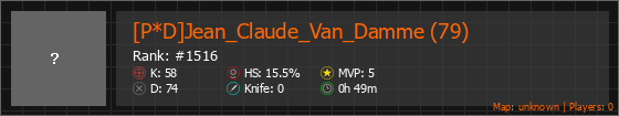 [P*D]Jean_Claude_Van_Damme (79) Stats Banner