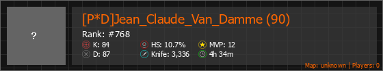 [P*D]Jean_Claude_Van_Damme (90) Stats Banner