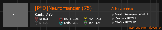 [P*D]Neuromancer (75) Stats Banner