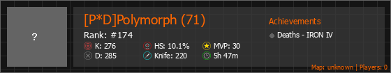 [P*D]Polymorph (71) Stats Banner