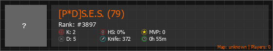 [P*D]S.E.S. (79) Stats Banner
