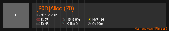 [P0D]Alloc (70) Stats Banner