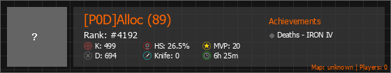 [P0D]Alloc (89) Stats Banner