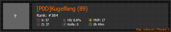[P0D]Kugelfang (89) Stats Banner