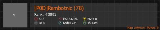 [P0D]Rambotnic (78) Stats Banner