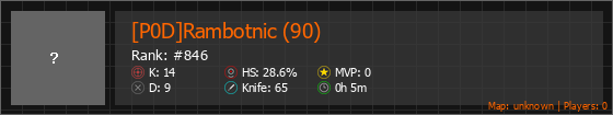 [P0D]Rambotnic (90) Stats Banner