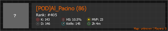 [POD]Al_Pacino (86) Stats Banner