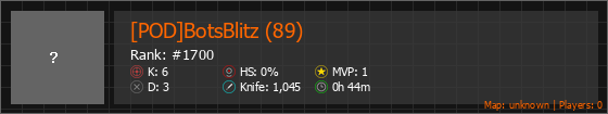 [POD]BotsBlitz (89) Stats Banner
