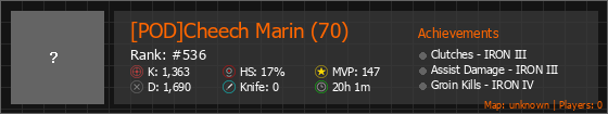 [POD]Cheech Marin (70) Stats Banner