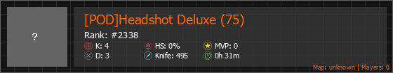 [POD]Headshot Deluxe (75) Stats Banner