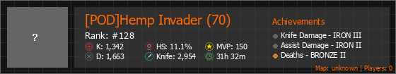 [POD]Hemp Invader (70) Stats Banner