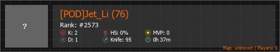 [POD]Jet_Li (76) Stats Banner