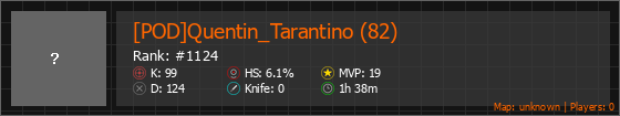 [POD]Quentin_Tarantino (82) Stats Banner