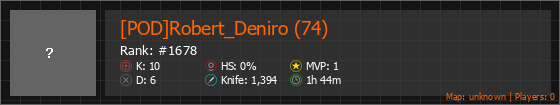 [POD]Robert_Deniro (74) Stats Banner