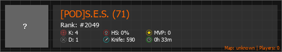 [POD]S.E.S. (71) Stats Banner