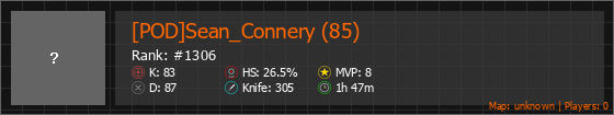 [POD]Sean_Connery (85) Stats Banner