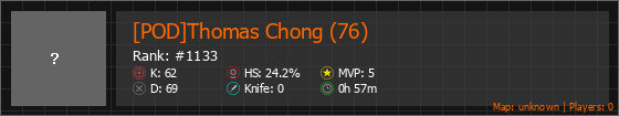 [POD]Thomas Chong (76) Stats Banner