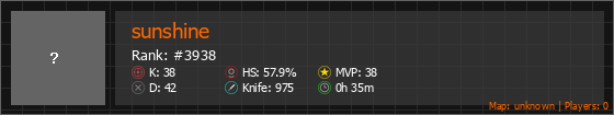 sunshine Stats Banner