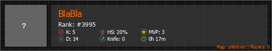 BlaBla Stats Banner