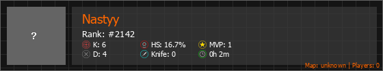 Nastyy Stats Banner